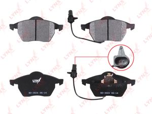 Комплект тормозных колодок BD3024 Lynx