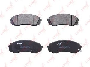 Комплект тормозных колодок bd3625 Lynx