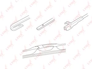 Щетка стеклоочистителя lx400 Lynx