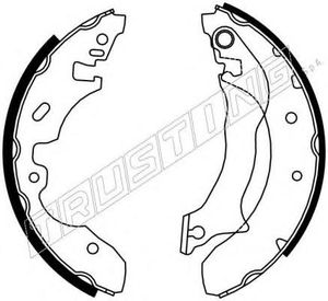 Комлект тормозных накладок