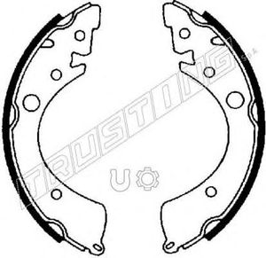 Комлект тормозных накладок