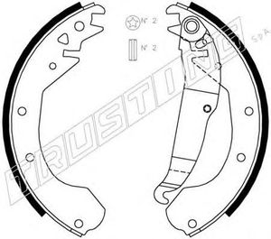 Комлект тормозных накладок