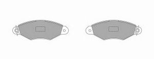 Комплект тормозных колодок, дисковый тормоз