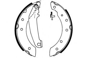Комплект тормозных колодок