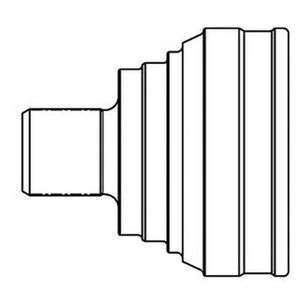 Шарнирный комплект, приводной вал