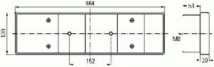 Ф�онарь задний левый для DAF 95 XF 1997-2002 2VD 008 204-251 Hella