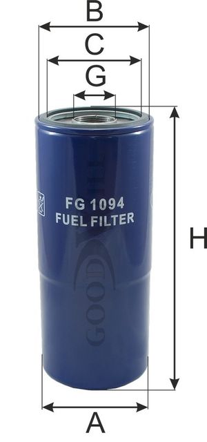 Фильтр топливный GoodWill FG 1094 Россия 150 шт; FG1094 Goodwill
