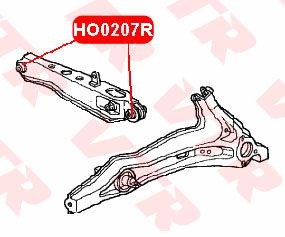 Сайлентблок нижнего поперечного рычага задней подв