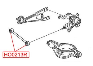 Сайлентблок заднего попер. рычага для Hyundai Santa Fe (DM) 2012> ho0213r Vtr