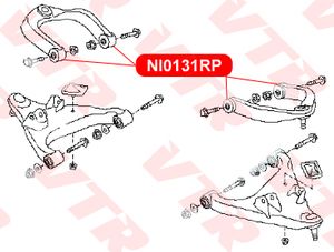 Сайлентблок верхнего рычага NI0131RP Vtr