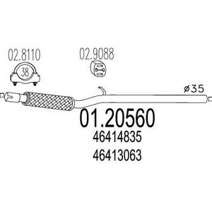 Труба выхлопного газа