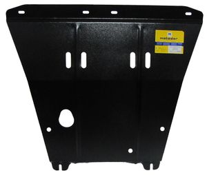 Усиленная защита картера двигателя, КПП (2 мм, сталь) для Ford Focus седан/универсал/хетчбек 1998-20 00708 Motodor