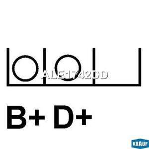 Запчасть ALE1742DD Krauf