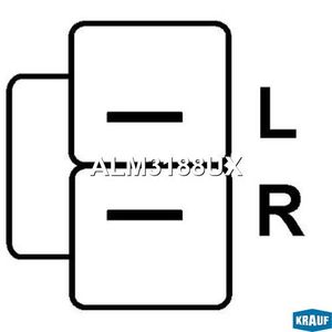 Генератор с вак. помпой alm3188ux Krauf