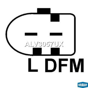 Генератор (A0141540902) ALV3057UX alv3057ux Krauf