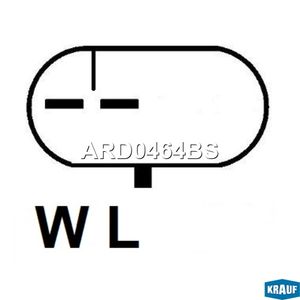 регулятор напряжения ARD0464BS = 222671 ARD0464BS Krauf