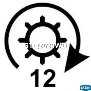 стартер!\ FAW 3252/3312/J6 stq2620wd Krauf