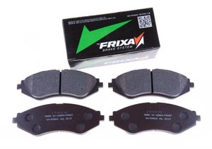 Тормозные колодки передние (НА ВСЕ 16-клап) FPD06 Hankook Frixa