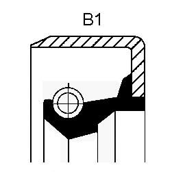 Уплотняющее кольцо, ступенчатая коробка передач