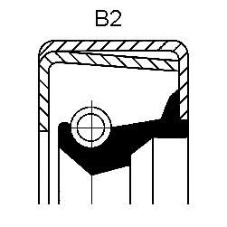 Уплотняющее кольцо, ступенчатая коробка передач