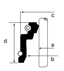 Колпачок м/съемный впуск для Honda Accord III 1985-1989 19019982 Corteco