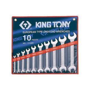 Набор рожковых ключей, 6-28 мм, 10 предметов KING TONY 1110MR 1110mr King Tony