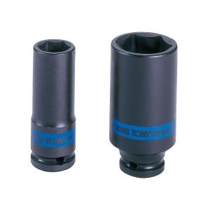 "Набор ударных глубоких торцевых головок 1/2"", шестигранные, 10-32 мм, 15 предметов"