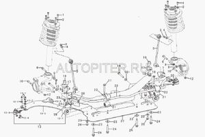 Рычаг передний правый