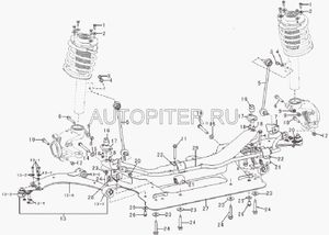 Стойка стабилизатора передняя