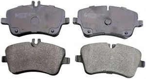 Комплект тормозных колодок, дисковый тормоз B110448 Denckermann