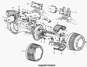 Щиток оси пылезащитный HOWO 199112340012 Howo