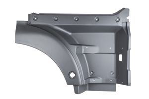 Крыло, корпус подножки серый пластик SMC прав MAN о.н.81615100824 (M3091423) m3091423 Marshall