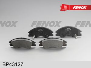Комплект тормозных колодок, дисковый тормоз BP43127 Fenox