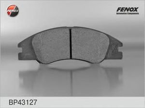 Комплект тормозных колодок, дисковый тормоз BP43127 Fenox