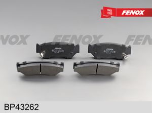 Комплект тормозных колодок bp43262 Fenox
