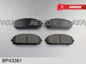 Комплект тормозных колодок bp43361 Fenox