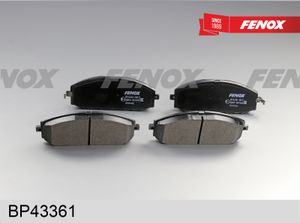 Комплект тормозных колодок bp43361 Fenox
