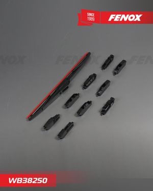 Щетка стеклоочистителя, крепёж: 10 в 1 38 см (15),Задняя wb38250 Fenox