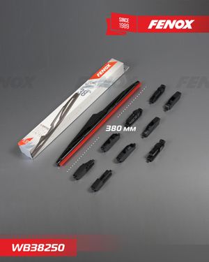 Щетка стеклоочистителя, крепёж: 10 в 1 38 см (15),Задняя wb38250 Fenox