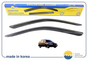 Дефлекторы окон Kia Carnival FL (2шт) amddk149 AMD