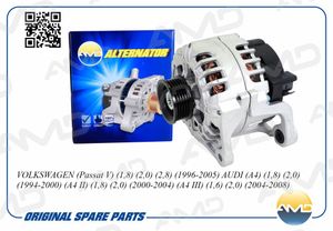 Генератор 038903018FXAMD.EL582 (120A) AMD AMDEL582 AMD