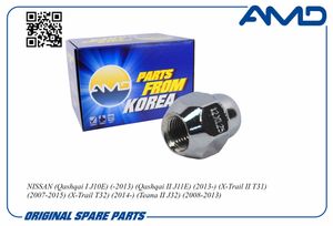 Гайка колеснаяNISSAN Qashqai/Juke/X-Trail/Teana 07- закр AMDHDKR19 AMD