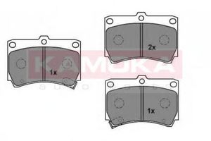 Комплект тормозных колодок, дисковый тормоз JQ1011430 Kamoka