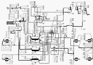 Клапан ускорительный 12.3518010 КрАЗ