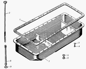 Поддон ЯМЗ 236-1009010-А ОАО ЯМЗ 2361009010 Маз