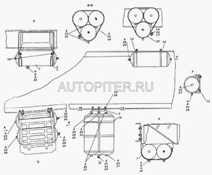 Клапан предохранительный 1003513110 Камаз