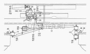 Элемент упругий РТС, 00005653 1003533110 Камаз