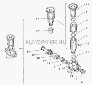 гвоздь нарезной 331111910 Камаз