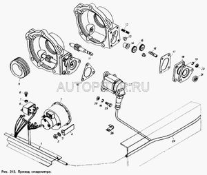 Датчик указателя температуры охлаждающей жидкости ТМ-100А 53203828010 Камаз