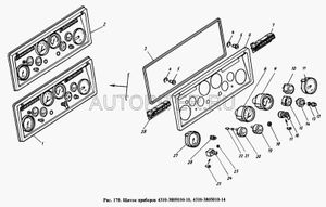 Датчик указателя температуры охлаждающей жидкости ТМ-100А 53203828010 Камаз